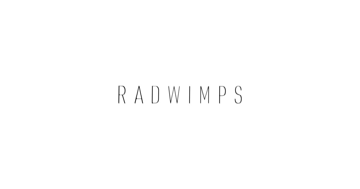 RADWIMPS OFFICIAL SITE